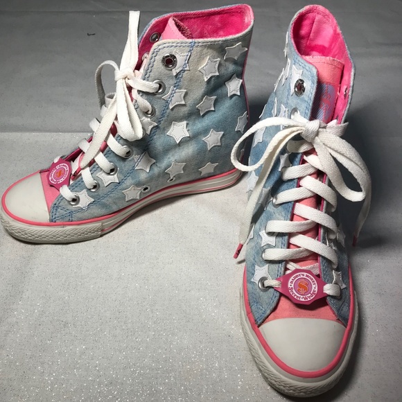 Daddys Money Shoes - Daddy’s Money Secret Wedge High Top Sneaker